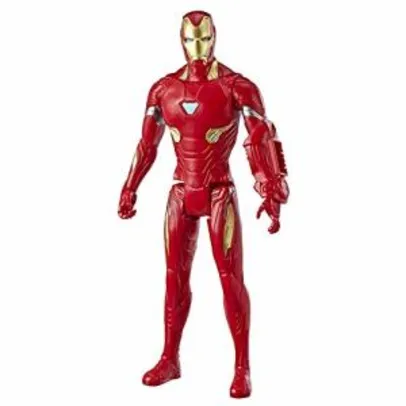 Boneco Titan Hero 2.0 Homem De Ferro, Avengers, Vermelho/amarelo | R$56