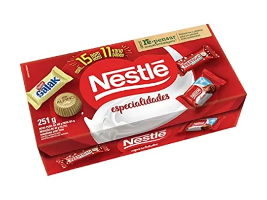 [Super] Bombom NESTLÉ Especialidades 251g