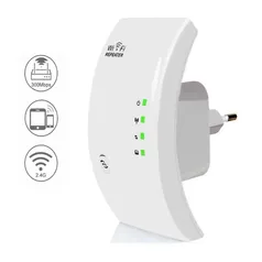 [BR | Moedas] Repetidor De Sinal Amplificador Wireless WiFi 300mbps