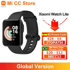 Smartwatch Xiaomi Mi Watch Lite | R$ 237