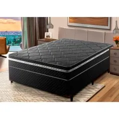 Cama Box Casal Umaflex Essencial com Eurotop R$ 899