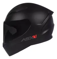 Capacete Asx City Solid Fosco Preto Grafite 58 M