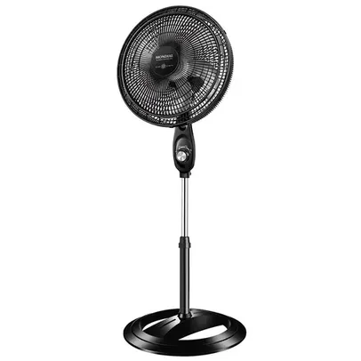 Ventilador de Coluna 40cm Mondial Super Power VSP40C 6 Pás 3 Velocidades - Preto/Prata