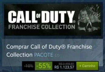 CALL OF DUTY® FRANCHISE COLLECTION - R$1124