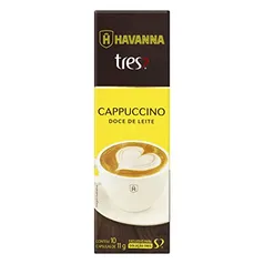 (REC/Leve 3 Pague 2) Cápsula de Cappuccino Doce de Leite Havanna TRES