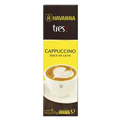 (REC/Leve 3 Pague 2) Cápsula de Cappuccino Doce de Leite Havanna TRES