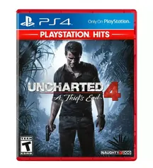 Jogo Uncharted 4: A Thiefs End Hits PS4