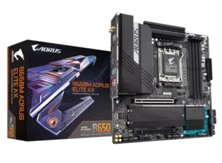 Placa Mãe Gigabyte B650M Aorus Elite AX AM5