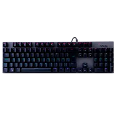 Teclado Mecânico Gamer Dazz 3x Pro V2, Rgb, Switch Huano Blue, Anti-ghost, Abnt2, Preto - 62000099