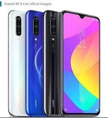 Smartphone Xiaomi Mi 9 Lite 128GB 6GB RAM Onyx Grey Android 9.0 Dual Chip Câmera Tripla Tela 6.39" [PRETO]