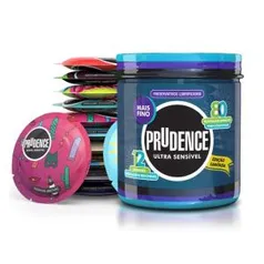 Preservativo Prudence Ultra Sensível Com 12 Unidades | R$21