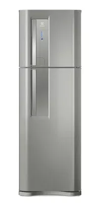 [santander] Geladeira frost free Electrolux Top Freezer TF42 inox com freezer 382L 220V