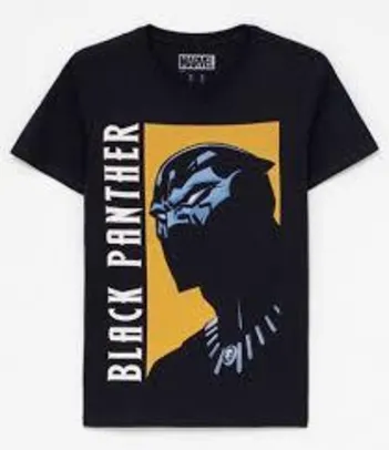 Camisa Pantera Negra | R$19 (Frete Grátis)