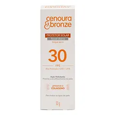 [APP/ Prime] Protetor Solar Facial Cenoura & Bronze Fps 30 50G