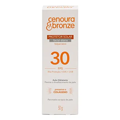 [APP/ Prime] Protetor Solar Facial Cenoura & Bronze Fps 30 50G