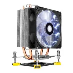 COOLER PARA PROCESSADOR PICHAU GAMING SAGE LED BRANCO, PG-SAOI-WHITE | R$ 79