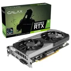 [BOLETO] Placa de Vídeo Galax NVIDIA GeForce RTX 2060 Super (1-Click OC) 8GB, GDDR6 - 26ISL6HP39SS