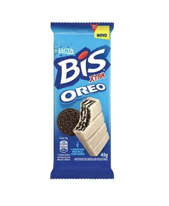 (6 unidades+Ame) BIS Extra- Ao leite/Oreo | R$ 10