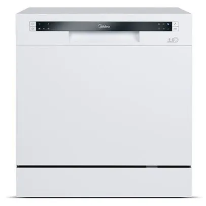 Lava-Louças Midea DWA08 8 Serviços com Programa Intensivo - Branca | R$1599