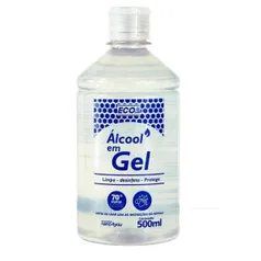 Alcool Em Gel 70% Inpm 430 Gr 500 Ml Ecolar