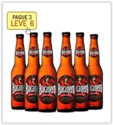 [Empório da Cerveja] Kit Bucanero - Na Compra de 3, Leve 6 por R$ 19