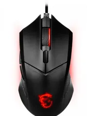 Mouse Gamer MSI Clutch GM08 4200DPI Preto, CLUTCH GM08