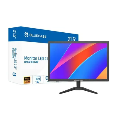 Foto do produto Monitor 21,5 Preto Led BM22X3HVW Bluecase-75hz/full Hd/hdmi