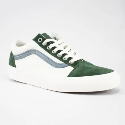 Tênis Vans Old Skool Varsity Canvas Blue-Green 38 ao 44