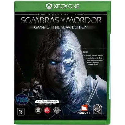 Game Terra Media: Sombras De Mordor Goty Xbox one
