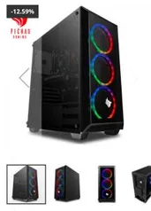 Computador Pichau Gamer Skycutter, Ryzen 7 2700, GeForce GTX 1660 Ti 6gb Zotac, 8GB DDR4, HD 1TB, 600W, Rostock