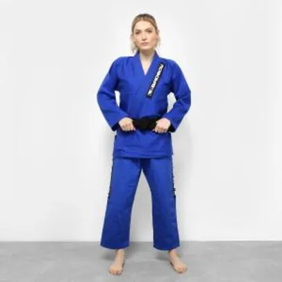 Kimono Jiu Jitsu Bad Boy Competidor - Azul | R$140
