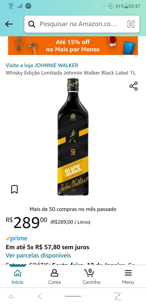 Imagen na descrição da promoção