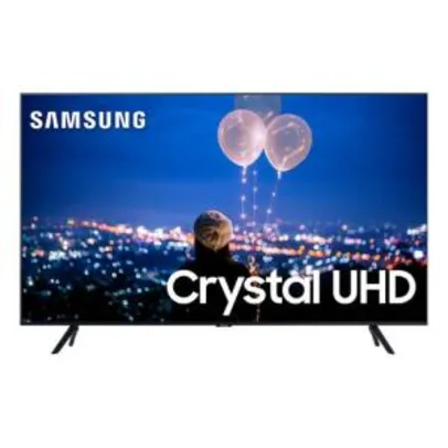 Smart TV Samsung 50" Crystal UHD 4K Borda Infinita 50TU8000 | R$2.390