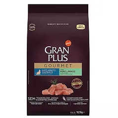 Ração Para Gatos Castrados Gran Plus Gourmet Peru 10,1Kg