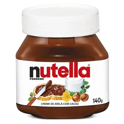 Creme Avelã Nutella Ferrero 140g