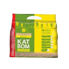 Combo 2 Granulados Para Gatos Katbom - Capim Limão 6kg