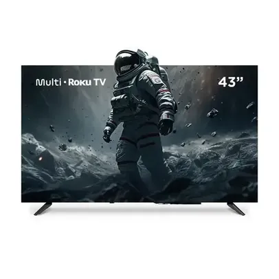 Smart TV DLED 43 FHD Multi Roku 3HDMI 2USB Wi-Fi - TL056M