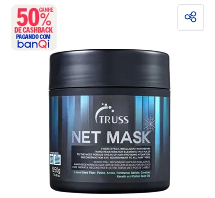 [Banqi R$ 62]  Truss Net - Máscara Capilar 550g