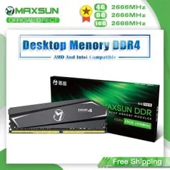 Memória RAM MAXSUN DDR4 8GB 2666MHz | R$155