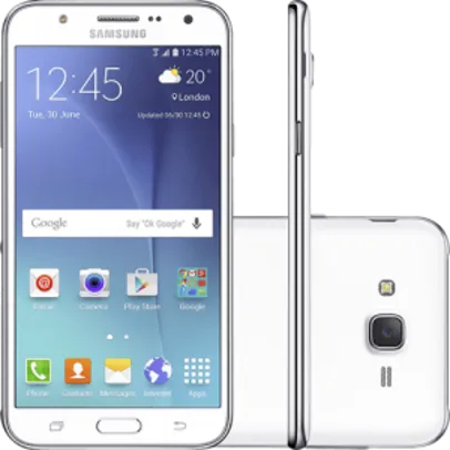 [Submarino] Smartphone Samsung Galaxy J7 Dual Chip Android 5.1 16GB 4G Câmera 13MP - Branco 