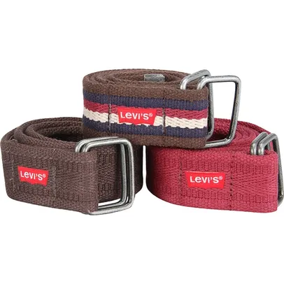 Kit Com 3 Cintos Levi's Lyon