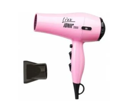 Secador Ionic 2000w Rosa 127v - Lizz | R$ 29,90