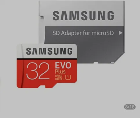 (Novos Usuários ) Micro Sd Samsung Evo Plus | R$2,75