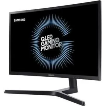 Monitor 27 polegadas Samsung Gamer Curvo QLED C27FG73F Preto