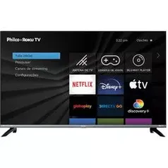 [AME SC R$1.037 ] Smart Tv Philco 43" 4k Ptv43g70r2csgbl Hdr10 Dolby Led