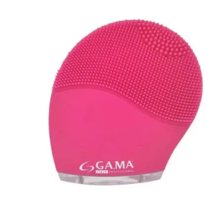 Massageador Facial Gama Italy Moon Cleaner Rosa USB