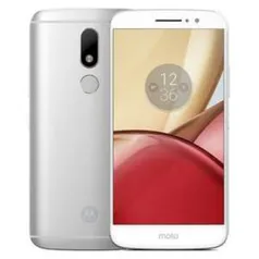 Motorola MOTO M 4G Phablet  - SILVER - 5.5 inch IPS FHD Screen Android 6.0 Helio P15 Octa Core 2.2GHz 4GB RAM 32GB ROM - R$643