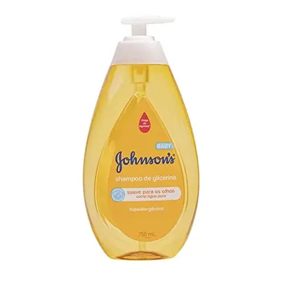 (REC) Johnson's Baby Shampoo Para Bebê De Glicerina, 750ml