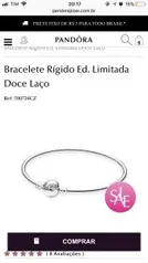 Bracelete Rígido Ed. Limitada Doce Laço - R$173