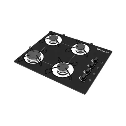 Cooktop 4 Bocas Ultrachama Preto